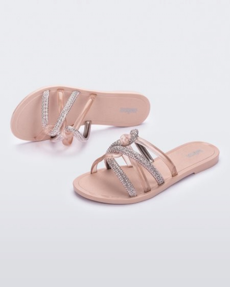 Melissa Shiny Terlik Terlik Kadın Pink/Pink Türkiye | 25603IFKQ