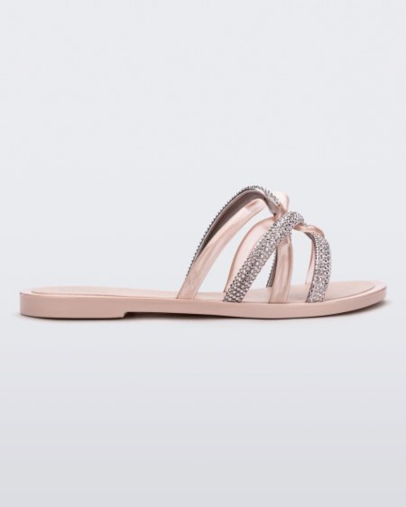 Melissa Shiny Terlik Terlik Kadın Pink/Pink Türkiye | 25603IFKQ