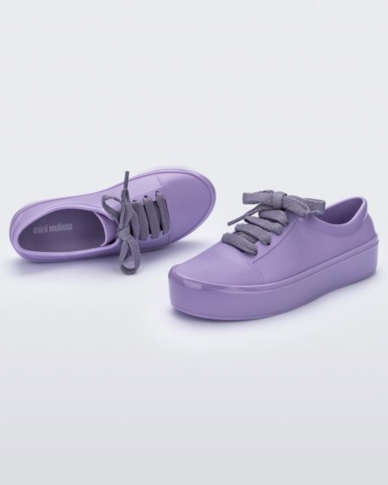 Mini Melissa Sokak Spor Ayakkabı Çocuk Lilac Türkiye | 61489RLBJ