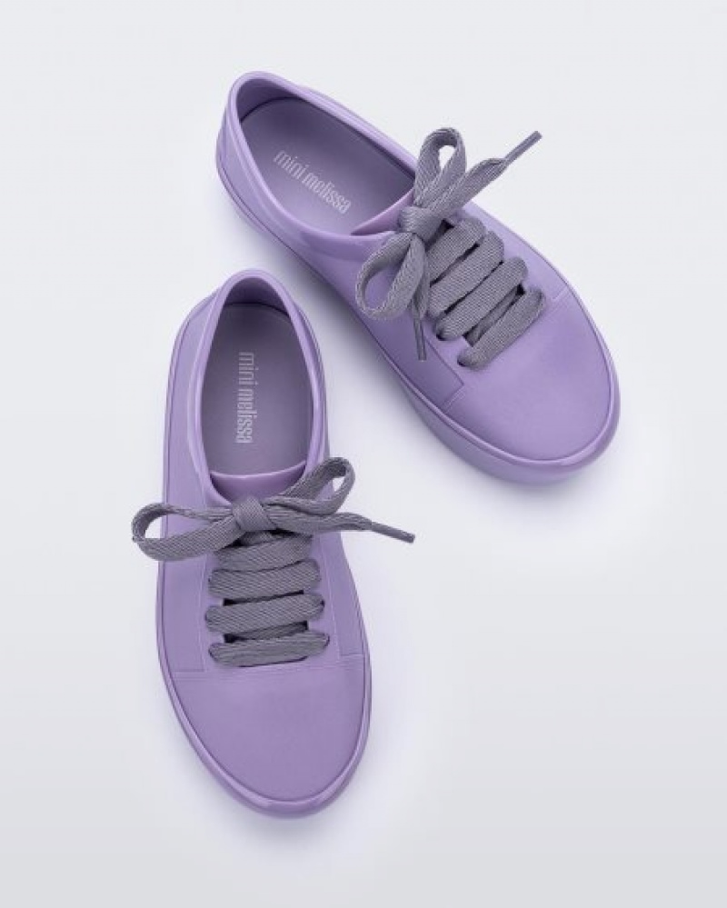 Mini Melissa Sokak Spor Ayakkabı Çocuk Lilac Türkiye | 61489RLBJ