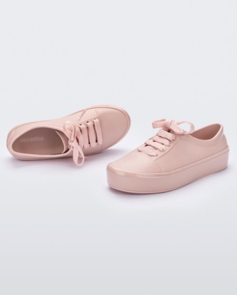 Mini Melissa Sokak Spor Ayakkabı Çocuk Pink/Pink Türkiye | 86740RVWQ