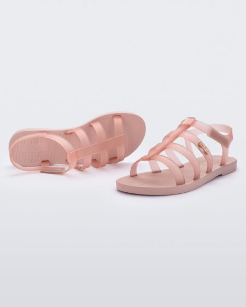 Melissa Sun Rodeo Sandalet Kadın Açık Pembe Türkiye | 42915SLXU