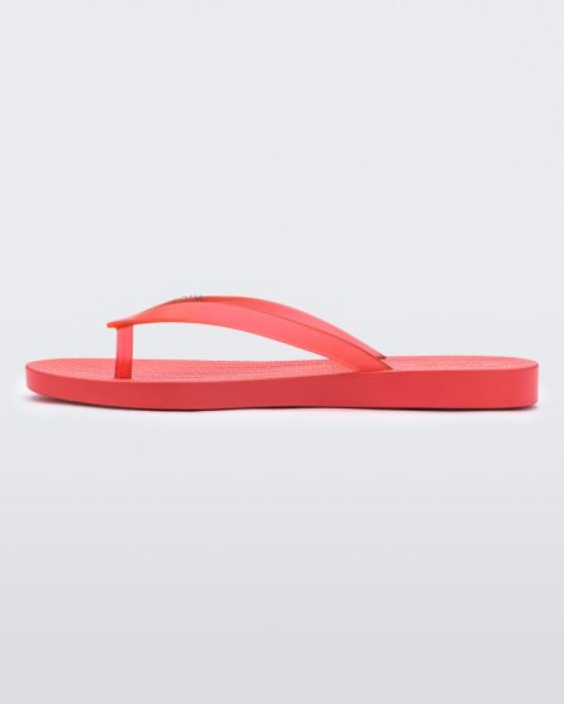 Melissa Sun Venice Flip Flops Kadın Kırmızı Türkiye | 63825LUJO