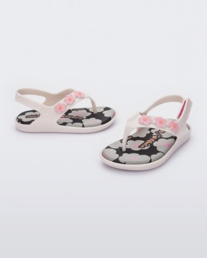 Mini Melissa Sunny Sandalet Bebek Bej Rengi Türkiye | 56729BKFY