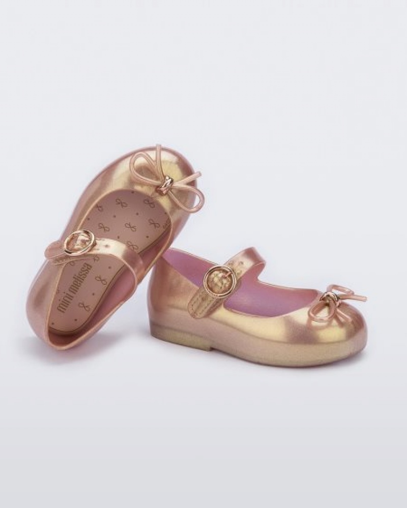 Mini Melissa Sweet Love Flats Bebek Pembe Türkiye | 34608BZGC