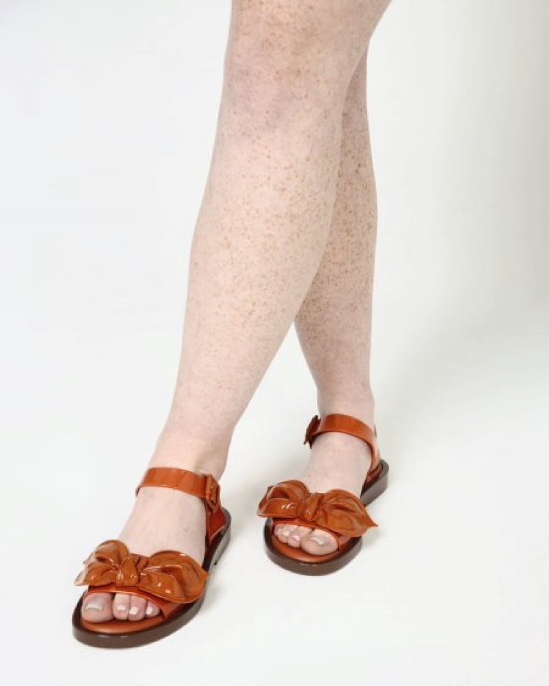 Melissa Tie Mar Sandal Sandalet Kadın Brown/Orange Türkiye | 60234UFBL