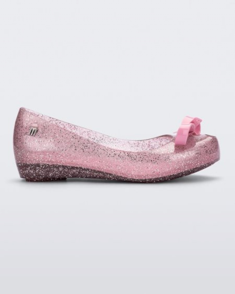 Mini Melissa Ultragirl Bow Flats Çocuk Pembe Türkiye | 74825IEDJ