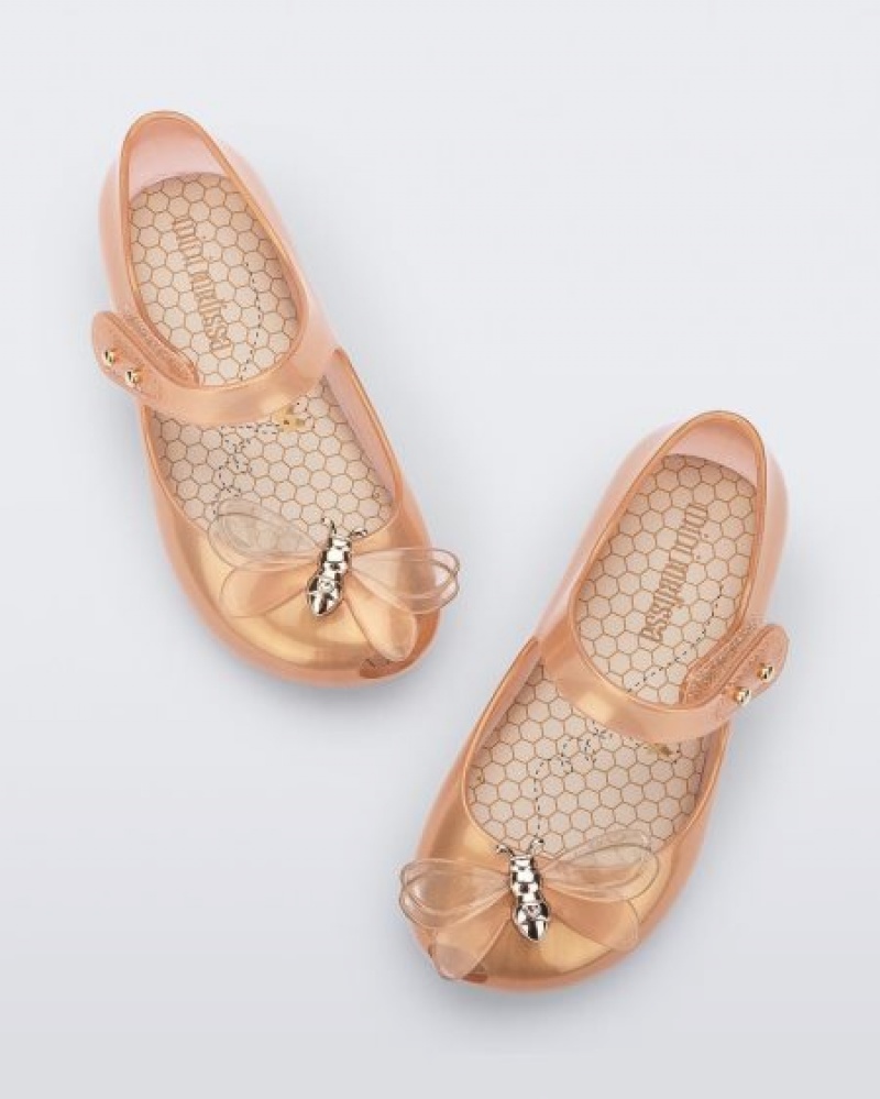 Mini Melissa Ultragirl Bugs Flats Bebek Turuncu Türkiye | 26473FQDH