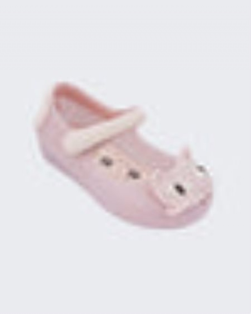 Mini Melissa Ultragirl Cat Flats Bebek Açık Pembe Türkiye | 34857BRIG