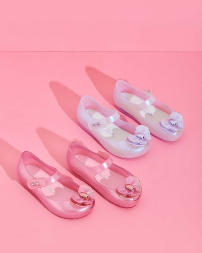 Mini Melissa Ultragirl Flats Bebek Pembe Türkiye | 51439HQYT