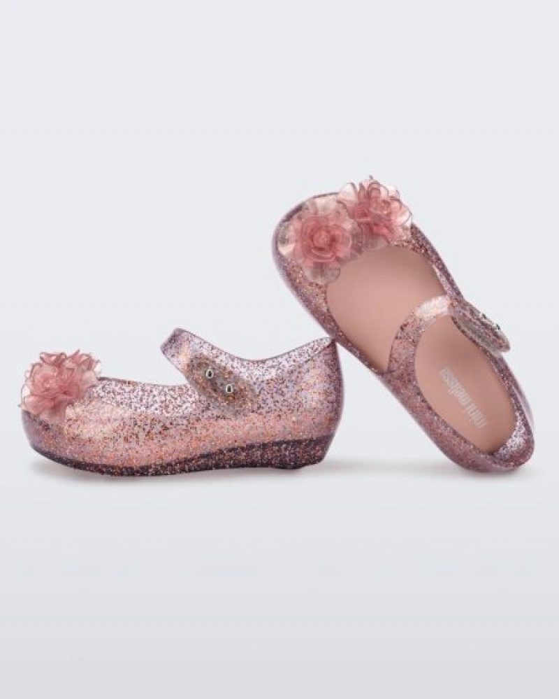 Mini Melissa Ultragirl Garden Flats Bebek Pembe Türkiye | 31524RYGF