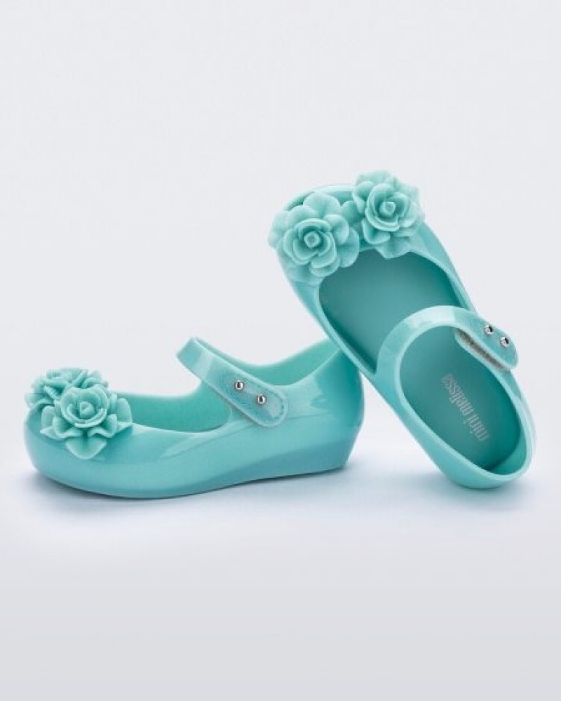 Mini Melissa Ultragirl Garden Flats Bebek Yeşil Türkiye | 54621NXTO