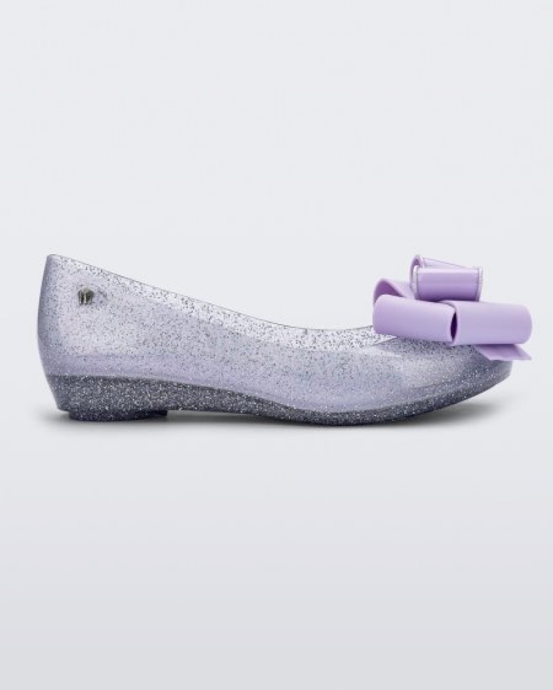 Melissa Ultragirl Sweet Flats Kadın Clear Glitter/Lilac Türkiye | 39451KZJT