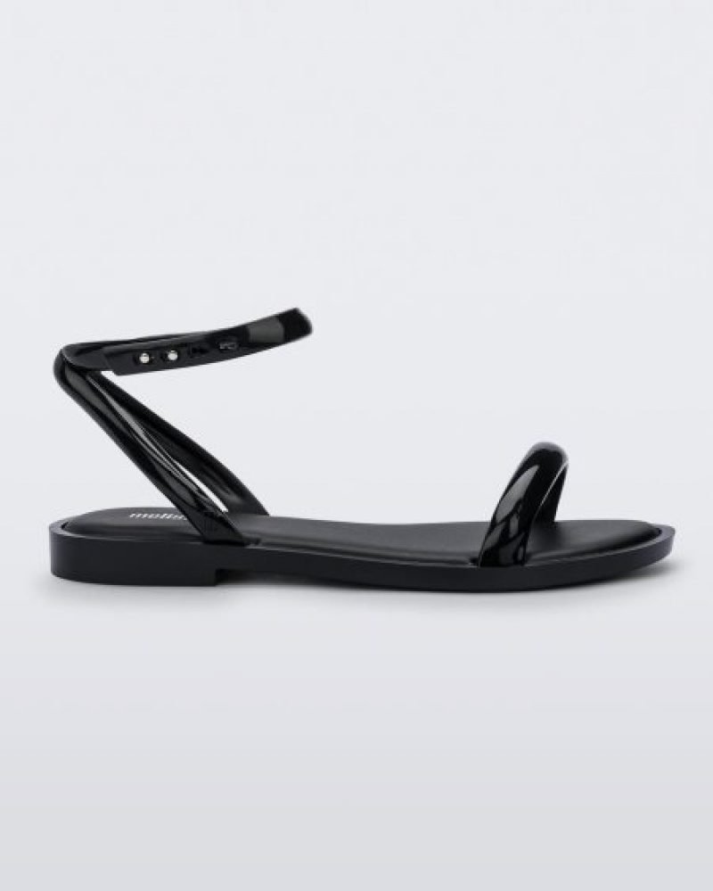 Melissa Wave Sandal Sandalet Kadın Siyah Türkiye | 84750SQDU