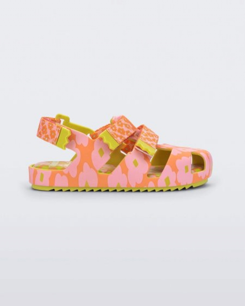 Mini Melissa Yoyo Sandalet Bebek Yellow/Orange Türkiye | 37629MWKY